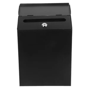 Iron Suggestion Box Mailbox for House Mailboxes outside Wall Mount - Picture 1 of 12