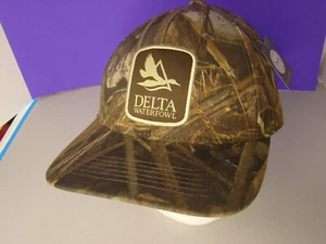 Baseballmütze Kappe Delta Wasservögel Ente Jäger Camouflage verstellbar Realtree neu mit Etikett - Bild 1 von 14
