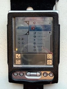 Sony CLIÉ PEG-TJ35 PDA avec BOITE, littérature, chargeur, étui cuir - FONCTIONNE BIEN - Photo 1 sur 22