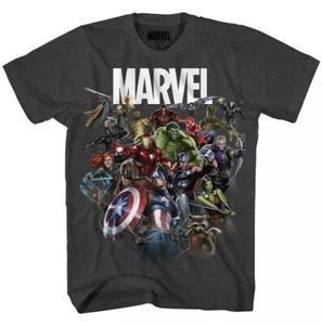 NWT Boys Marvel Avengers Gray T-Shirt SZ Extra Large XL 18/20 - Picture 1 of 2