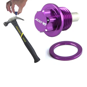 Enchufe de drenaje de aceite magnético del motor ADD W1 M20X1,5 mm púrpura para SUBARU - Imagen 1 de 6