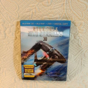 Star Trek Into Darkness 3D Blu-Ray, Blu-Ray, DVD & Digital 3 disc set used - Picture 1 of 8