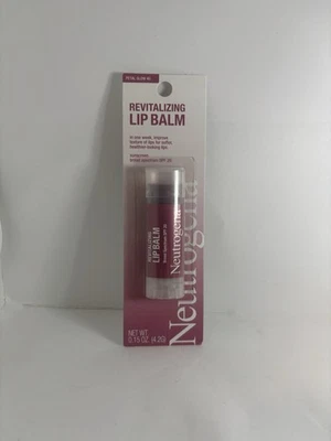 Bálsamo labial revitalizante Neutrogena pétalo brillo FPS 20 0,15 oz  Foto 1 de 3
