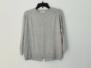ZARA GIRLS KID SWEATER SIZE 11-12 GRAY KNIT LIGHTWEIGHT SWEATER - Picture 1 of 3