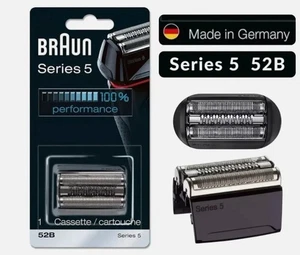 Neu Original Braun Serie 5 Kombipack 52B schwarz Scherkopf+Folie Schereinheit ~ - Bild 1 von 7