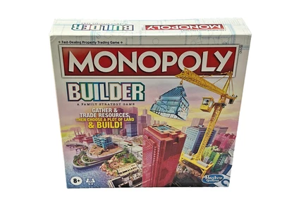 Hasbro Monopoly Builder Board Game - Strategy Family Game Kids Fun Game - New - Image 1 of 2