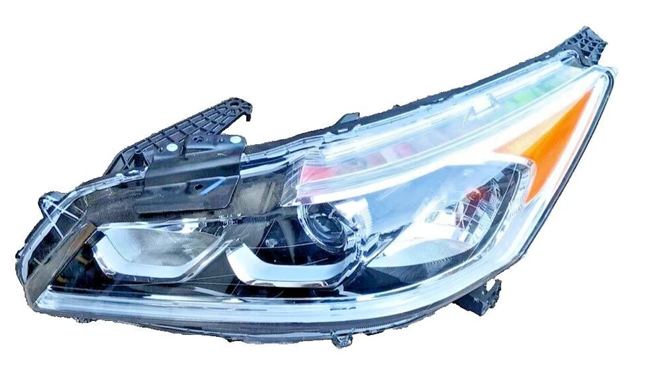 Fits 2016-17 Honda Accord Sedan Driver LH Halogen Headlight by Depo LOC-150 - Image 1 of 4
