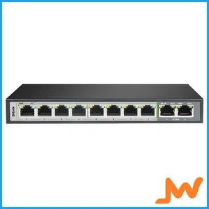 D-Link DGS-F1010P-E 10-Port Gigabit PoE Switch With 8 Long Reach PoE Ports... - Picture 1 of 1