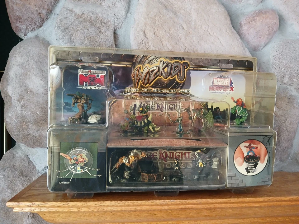 Figuras de acción Marvel, Mech Warrior, Mage Knight Dungeon WHIZ KIDS SET SIN ABRIR Foto 1 de 4