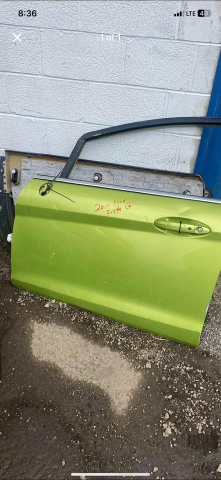 Ford Fiesta 2011 2012 2014 2015 2016 2017 2018 2019 carcasa de puerta delantera del conductor Foto 1 de 1