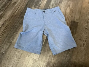 Boys Hurley Youth Hybrid Adjustable Shorts Blue Large 14/16 - Picture 1 of 5