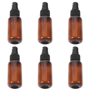 Botella pequeña de viaje embotellado de loción de aceite esencial de 6 piezas almacenamiento de cosméticos - Imagen 1 de 12
