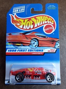 Vintage. Hot Wheels LAKESTER #647 1998 FIRST EDITIONS #12/40 1:64 5 Spoke Malaysia - Bild 1 von 15
