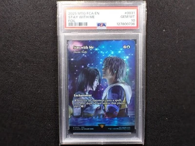 Stay with Me - Rhystic Study (Showcase) Final Fantasy FOIL PSA 10 - Image 1 of 3
