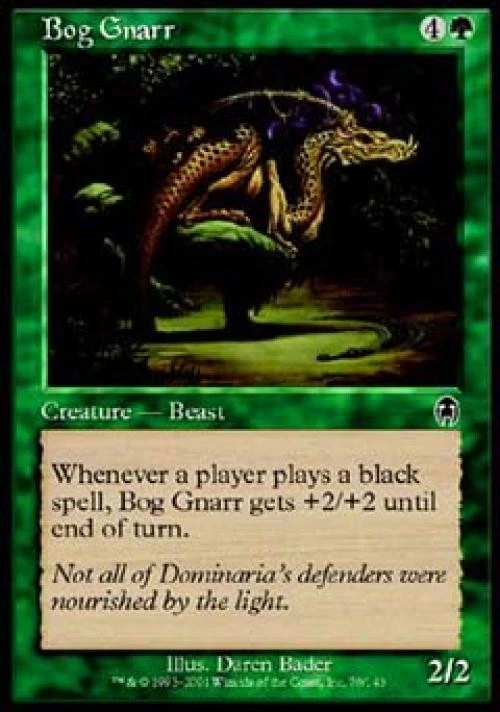 Bog Gnarr - Light Play MTG Apocalypse - Image 1 of 1