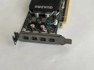 NVIDIA Quadro P1000 4GB GDDR5 Graphics Card - 4x Mini DisplayPort - Picture 1 of 5