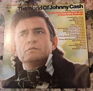 The World of Johnny Cash, 2 Lp Set. Used VG - Imagen 1 de 5