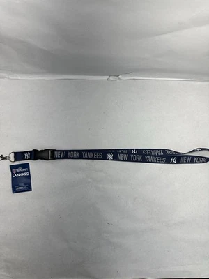 New York Yankees MLB Pro Specialties Buckle Lanyard Key Ring - Image 1 of 4