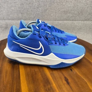 Nike Precision 6 Blau Weiß Herren Basketballschuhe Turnschuhe DD9535-401 Größe 9 - Bild 1 von 14