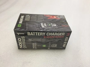 NEU NOCO Genius 1 1A 6V/12V Smart Battery Charger - Automatic Maintainer VERSIEGELT - Bild 1 von 6