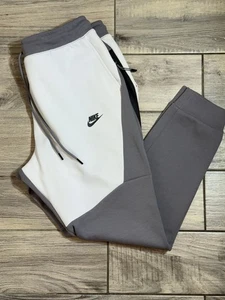 Pantalón de chándal de lana gris/blanco talla Nike Tech para hombre nuevo con etiquetas XXL 805162-056 $100 - Imagen 1 de 10