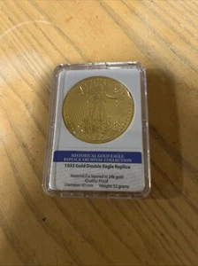 American Mint 1933 Saint-Gaudens Gold Double Eagle Proof Replica - Picture 1 of 2