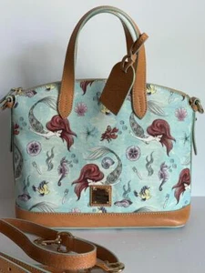 Disney Dooney & Bourke The Little Mermaid Satchel Crossbody Handbag - Picture 1 of 11
