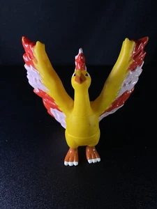 Vintage Moltres Pokemon Posable weiche Vinyl Figur 2006 Nintendo Bandai - Bild 1 von 4