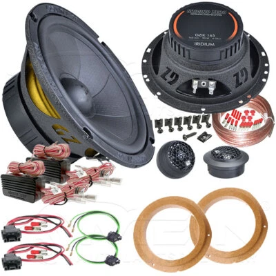 GROUND ZERO LAUTSPRECHER für MERCEDES E-KLASSE W211 2002-2009 Front Heck #AJGR