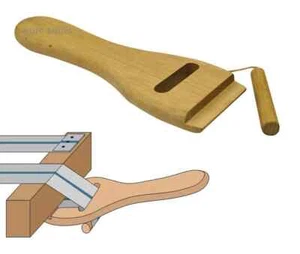 Estirador de tela para tapicería de madera de haya para correas de hasta 50 mm/2", FAIWEB50 - Imagen 1 de 1