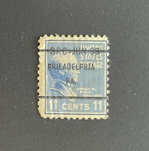 Philadelphia, Penn. Precancel - 11 cents Prexie - U.S. #816, SRC Jun 39 use - PA