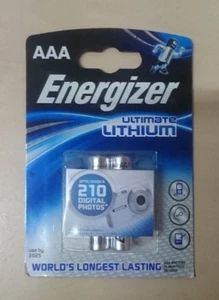 AAA Energizer Ultimate Lithium Batteries - Picture 1 of 1