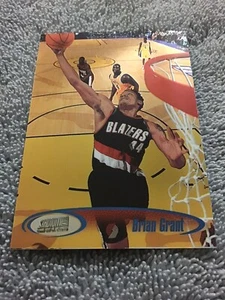 1998-99 Stadium Club BRIAN GRANT lámina única en su tipo paralelo #/150 - Imagen 1 de 4