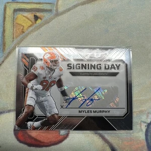 2023 Panini Prizm Draft Picks - Signing Day #SD-MYM Myles Murphy (AU, RC) - Picture 1 of 1