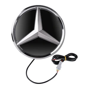 Per Mercedes-Benz 2008-2014 W204 C350 Classe C Emblema Led Illuminato Luce Stella - Foto 1 di 17