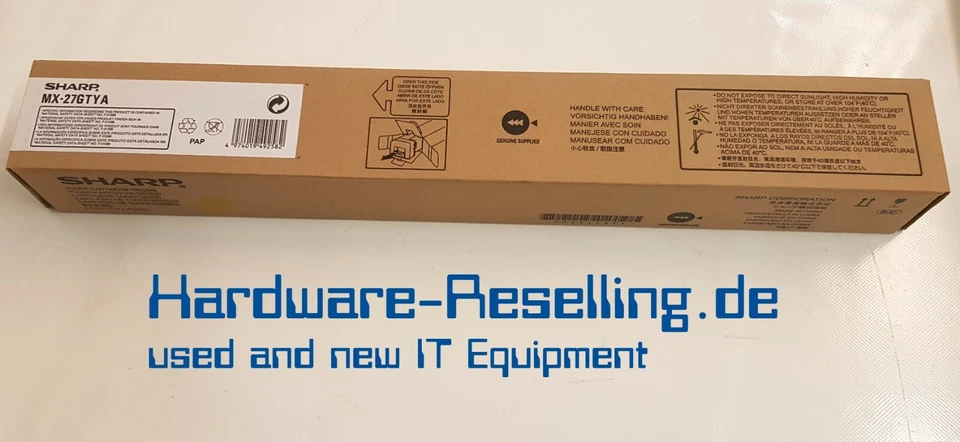Original Sharp Tóner Amarillo MX-27GTYA 15.000 Lados para MX2300 MX2300N MX2700 - Imagen 1 de 1