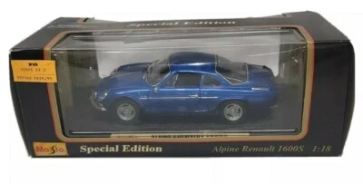 Carro de colecionador Maisto Special Edition 1971 Alpine Renault 1600S azul 1:18 - Imagem 1 de 4