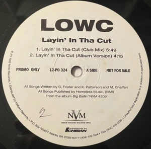 LowC (Low C) - Layin' In Tha Cut  (1995 Promo 5-Track 12" Vinyl) - Picture 1 of 2