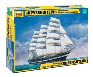 Russian Four Masted Barque Kruzenshtern 9045 Zvezda 1:200 New! - Picture 1 of 1