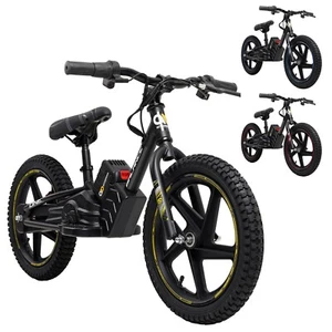 Kinder Laufrad Kinderlaufrad Fahrrad Kinderrad Elektro Rad Balance Bike 16 Zoll - Bild 1 von 12