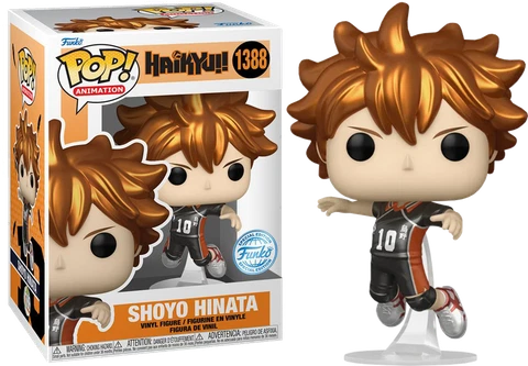 Haikyu!! - Shoyo Hinata Metallic #1388 Funko Pop Vinyl Figure NEW PREORDER Cover