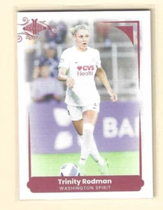 2022 Parkside NWSL Paramount Trinity Rodman #144 Base Ser # 196/749 Spirit - Bild 1 von 2