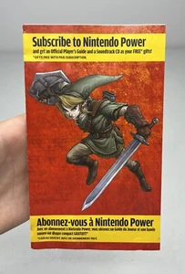 GameCube Legend of Zelda: Twilight Princess Nintendo Power Insert *Daño por agua* - Imagen 1 de 6