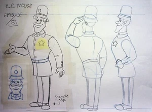 The Country Mouse and the City Mouse Adventures Production Prop Model Pencil Cel - Picture 1 of 2