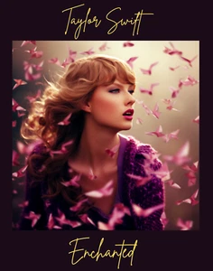 Póster musical Taylor Swift 11x14 impresión artística de alto brillo que debe tener coleccionistas - Imagen 1 de 2