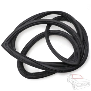 Sello de goma de vidrio parabrisas delantero para Toyota Hilux 4-Runner Hero 1984 1988 - Imagen 1 de 8