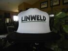 Linweld Welding Supply Black Vent Summer Vintage Snap back Hat Cap Old School