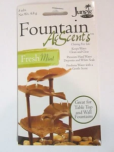 Acscents Water Treatment tablets for Table Top & Wall Fountains Fresh Mint - Picture 1 of 2
