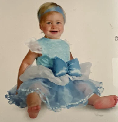 Disney Princesa Cenicienta Disfraz Infantil Vestir Halloween 12/18m Foto 1 de 4