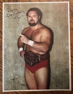Arn Anderson SIGNED 8.5x11 Color Photo w/ Title- NWA, WCW- Four Horsemen